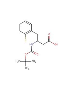 Astatech 3-(BOC-AMINO)-4-(2-FLUOROPHENYL)BUTYRIC ACID; 1G; Purity 95%; MDL-MFCD24532398